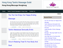 Tablet Screenshot of hkmassage4u.com